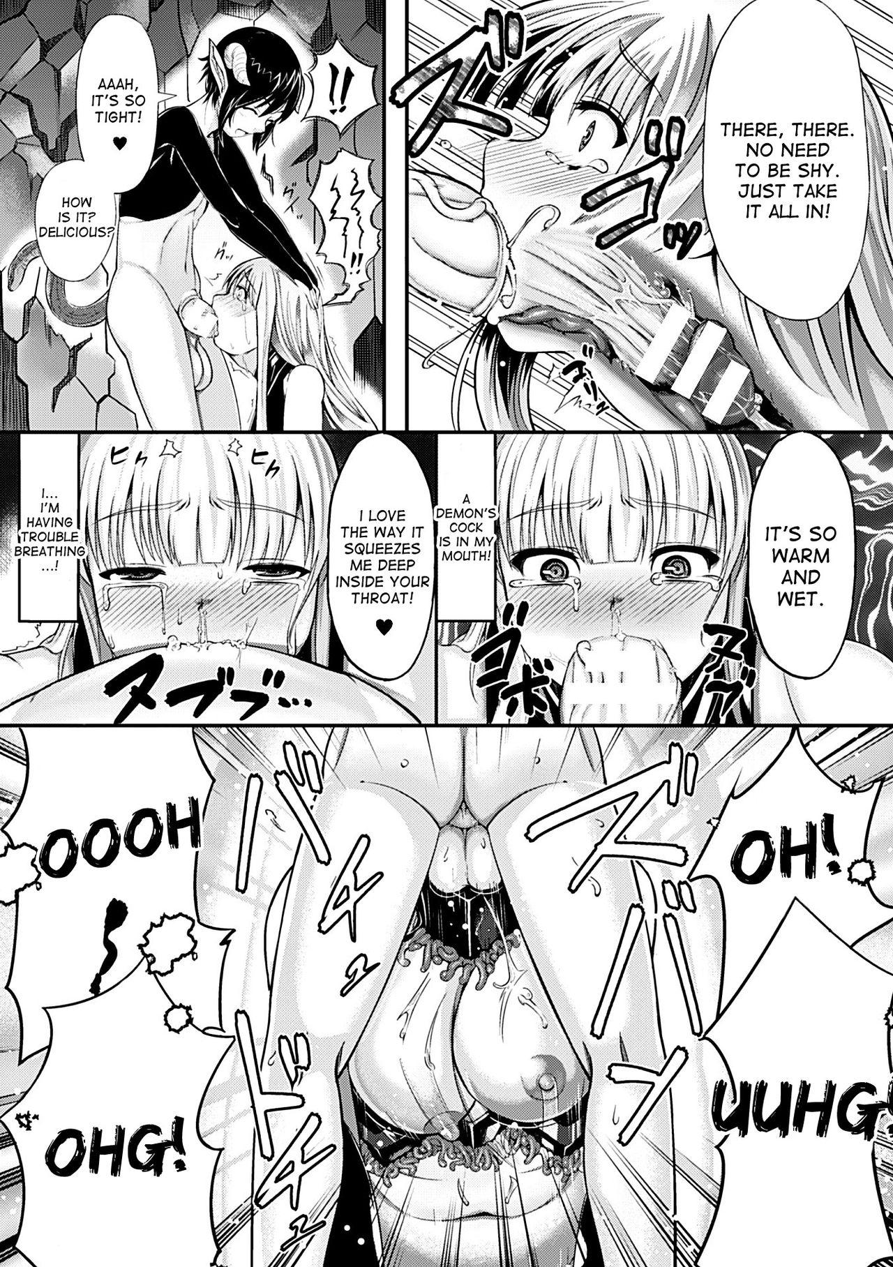 Daraku Kishi Iria ~Koakuma no Wana~ | Fallen Knight Iria page 9 full