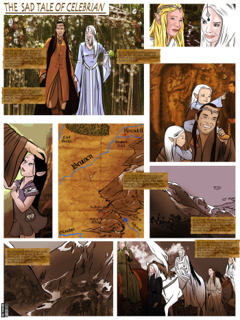 The Sad Tale of Celebrian cover