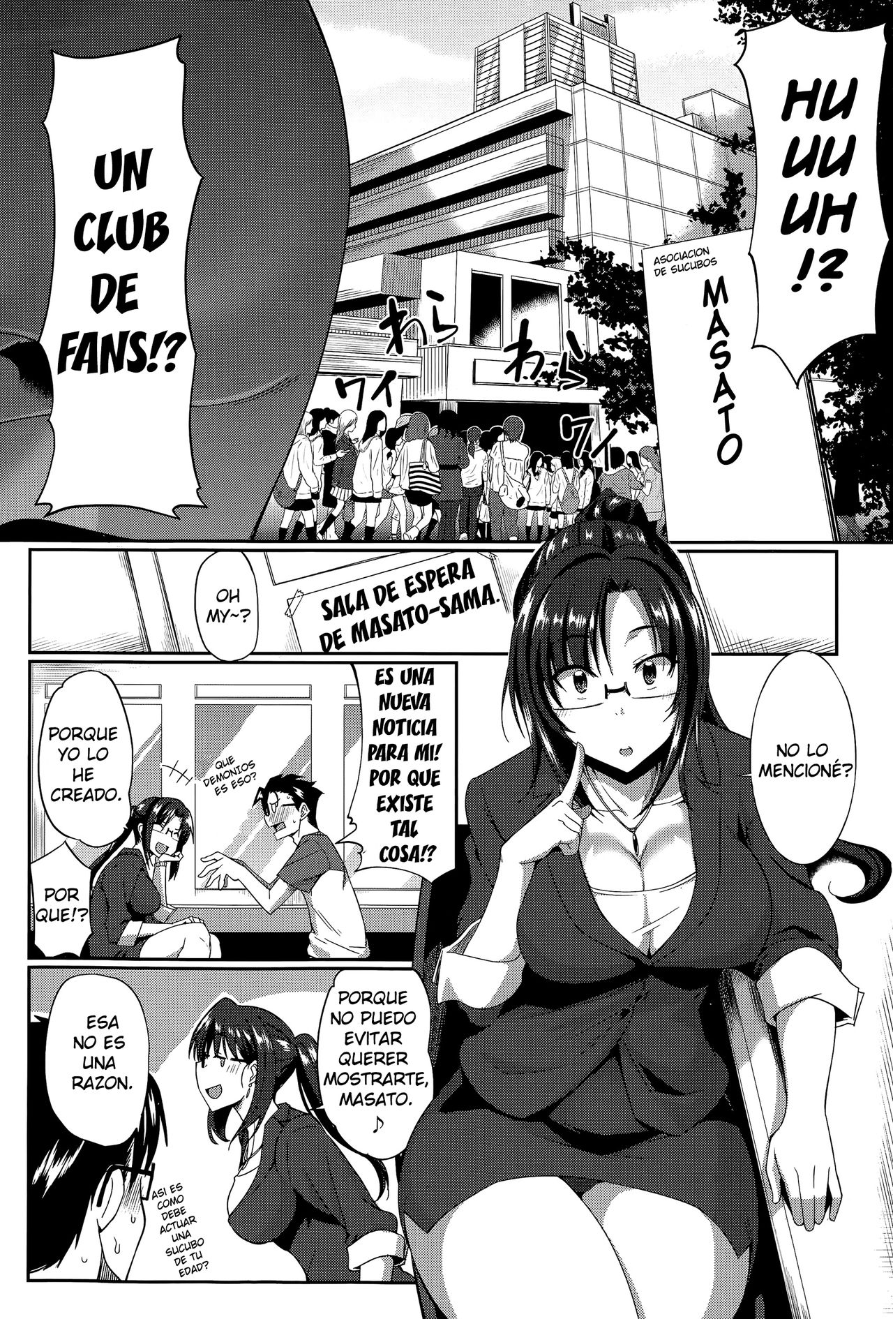 Inma no Mikata! ~Kyuusei-nushi no Oshigoto wa~ | Succubi's Supporter! ~El Trabajo del Rey Semen~ page 2 full