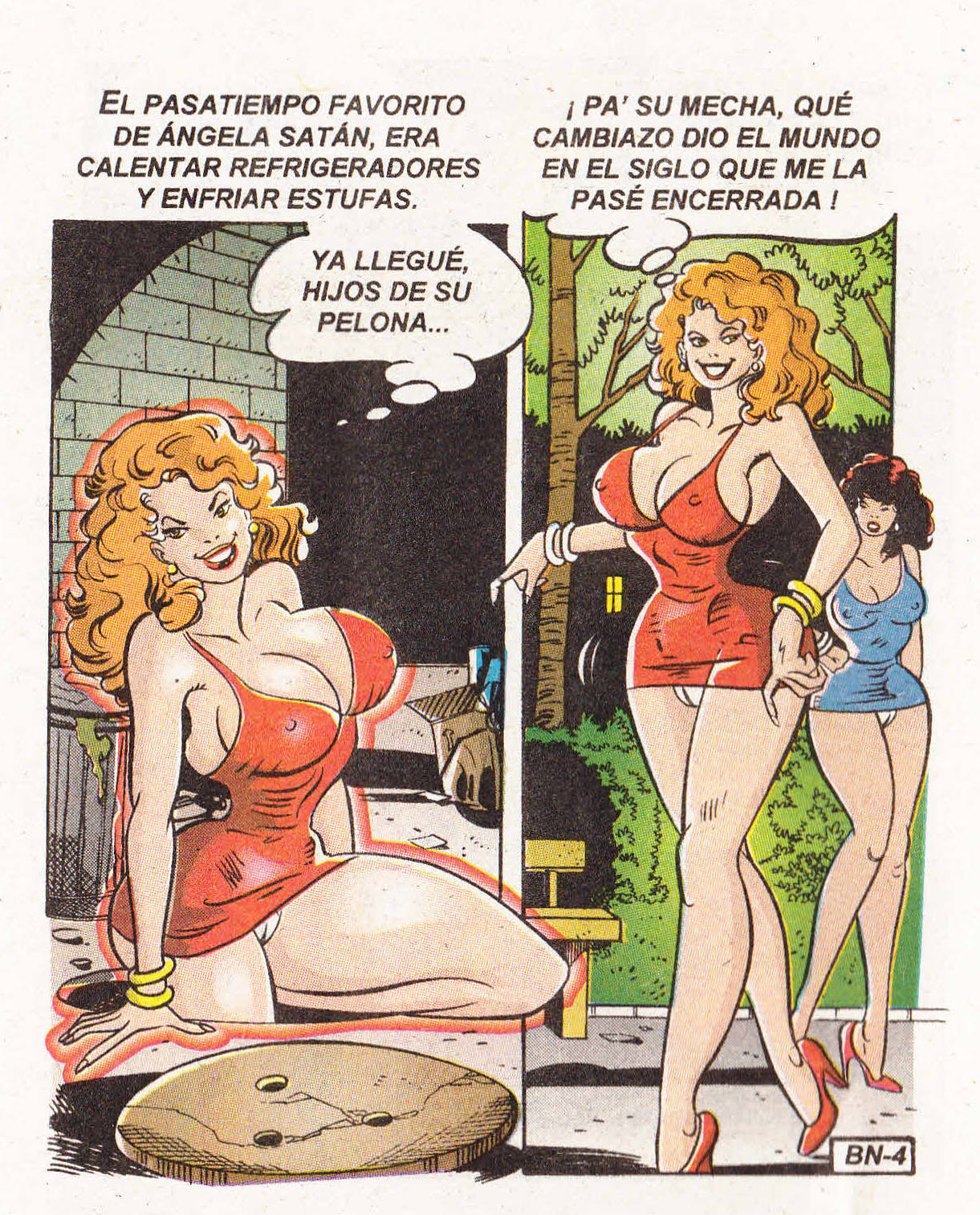 Bellas de Noche 099 - La diabla cola loca page 6 full