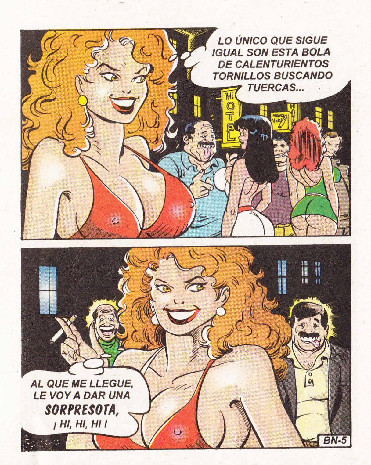 Bellas de Noche 099 - La diabla cola loca page 7 full