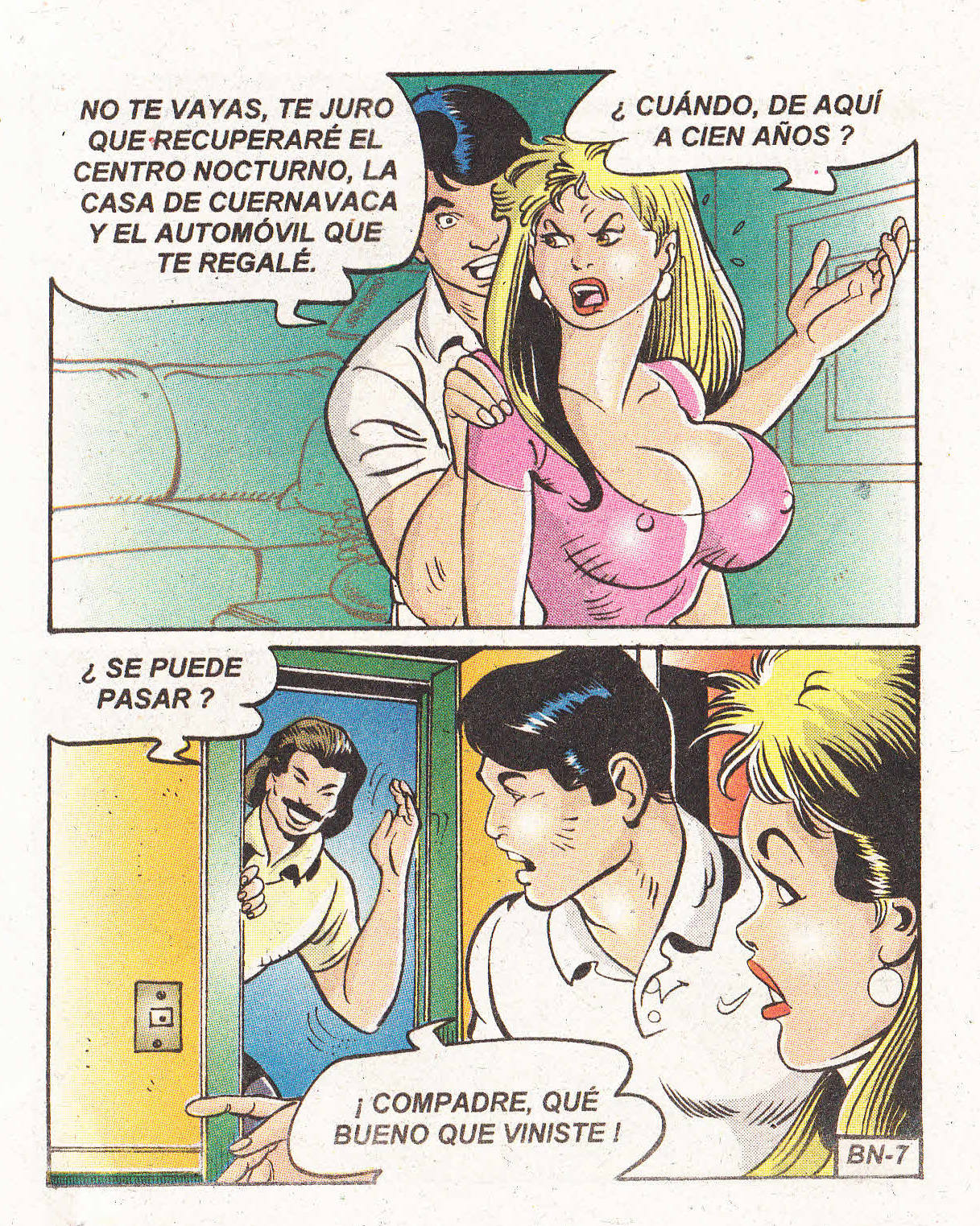 Bellas de Noche 099 - La diabla cola loca page 9 full