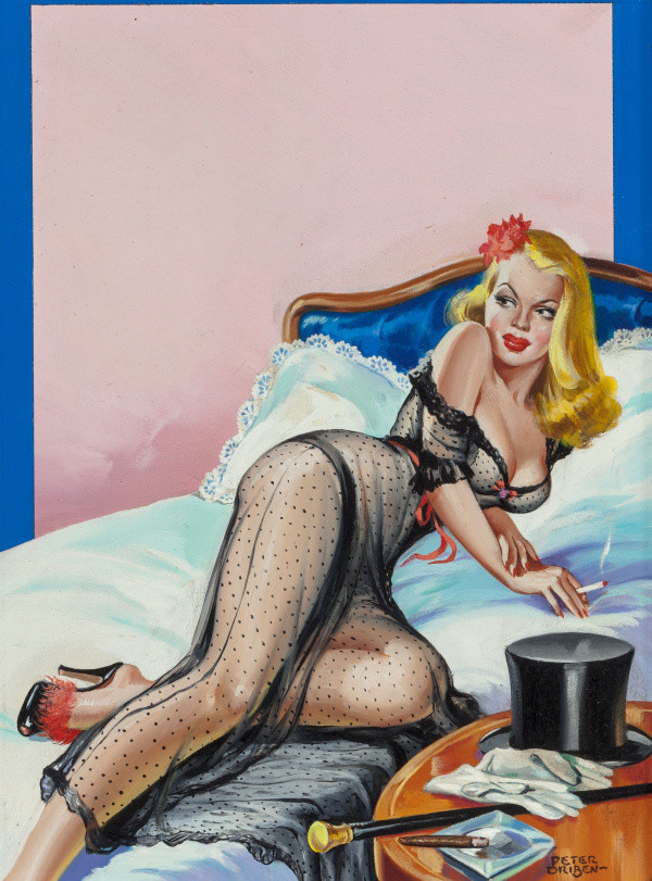 Vintage Pin Up art by Peter Driben page 4 full