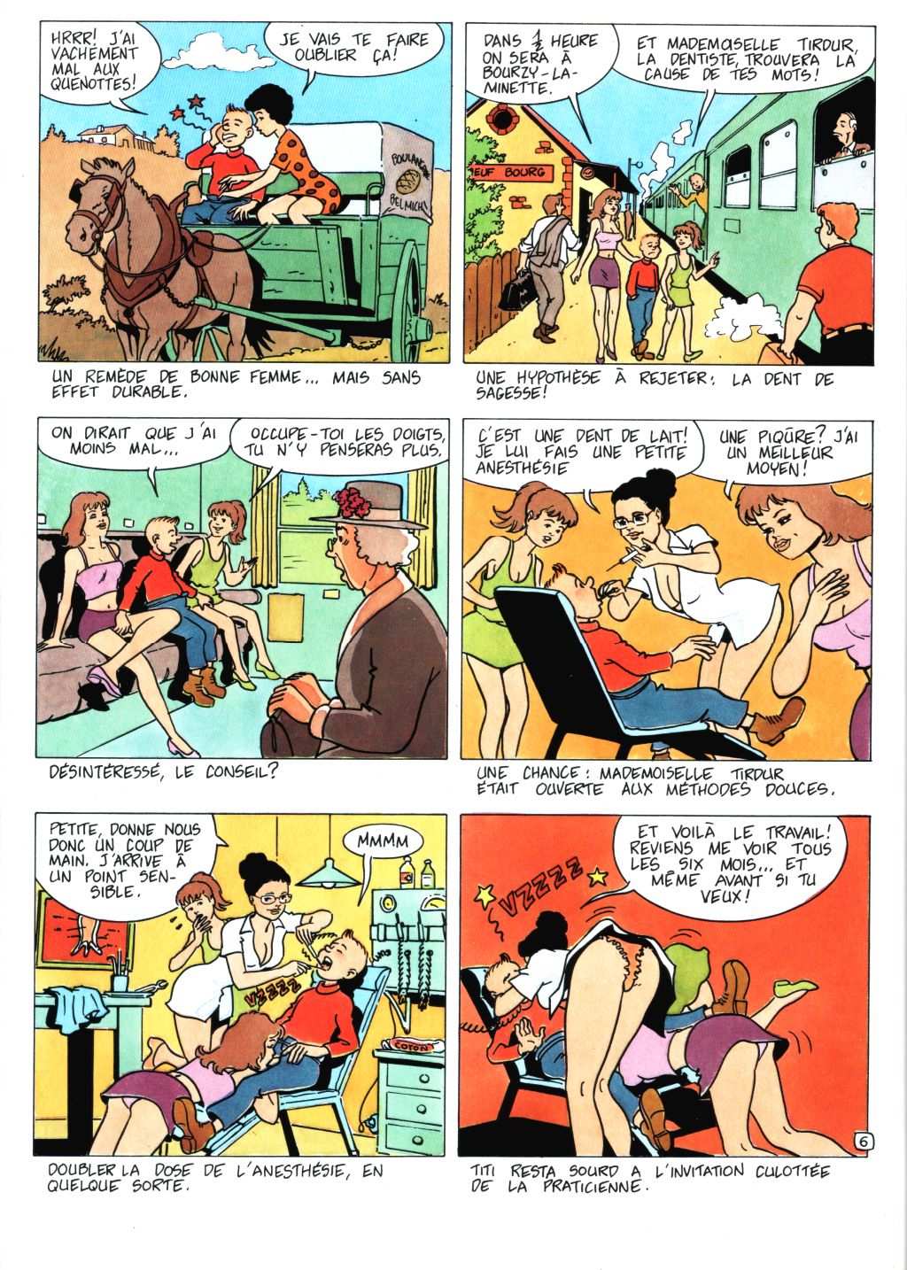 Titi Fricoteur - Volume 2:  Le coq du village page 9 full