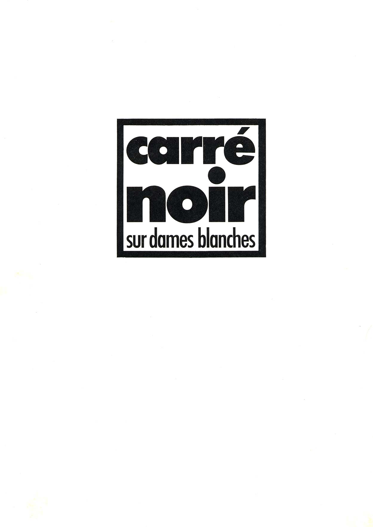 Carré noir sur dames blanches page 2 full