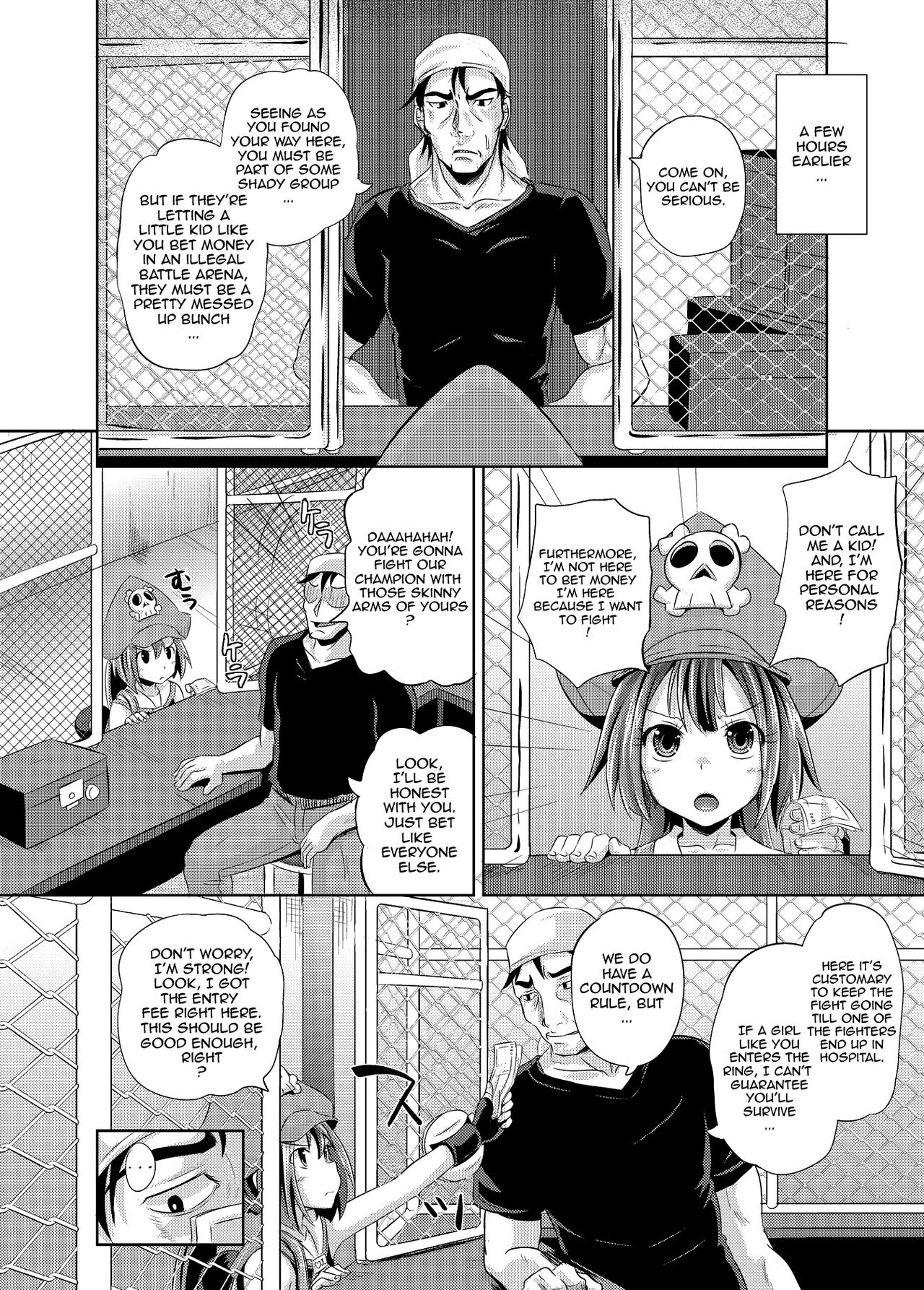 May-chan Battle Arena page 3 full