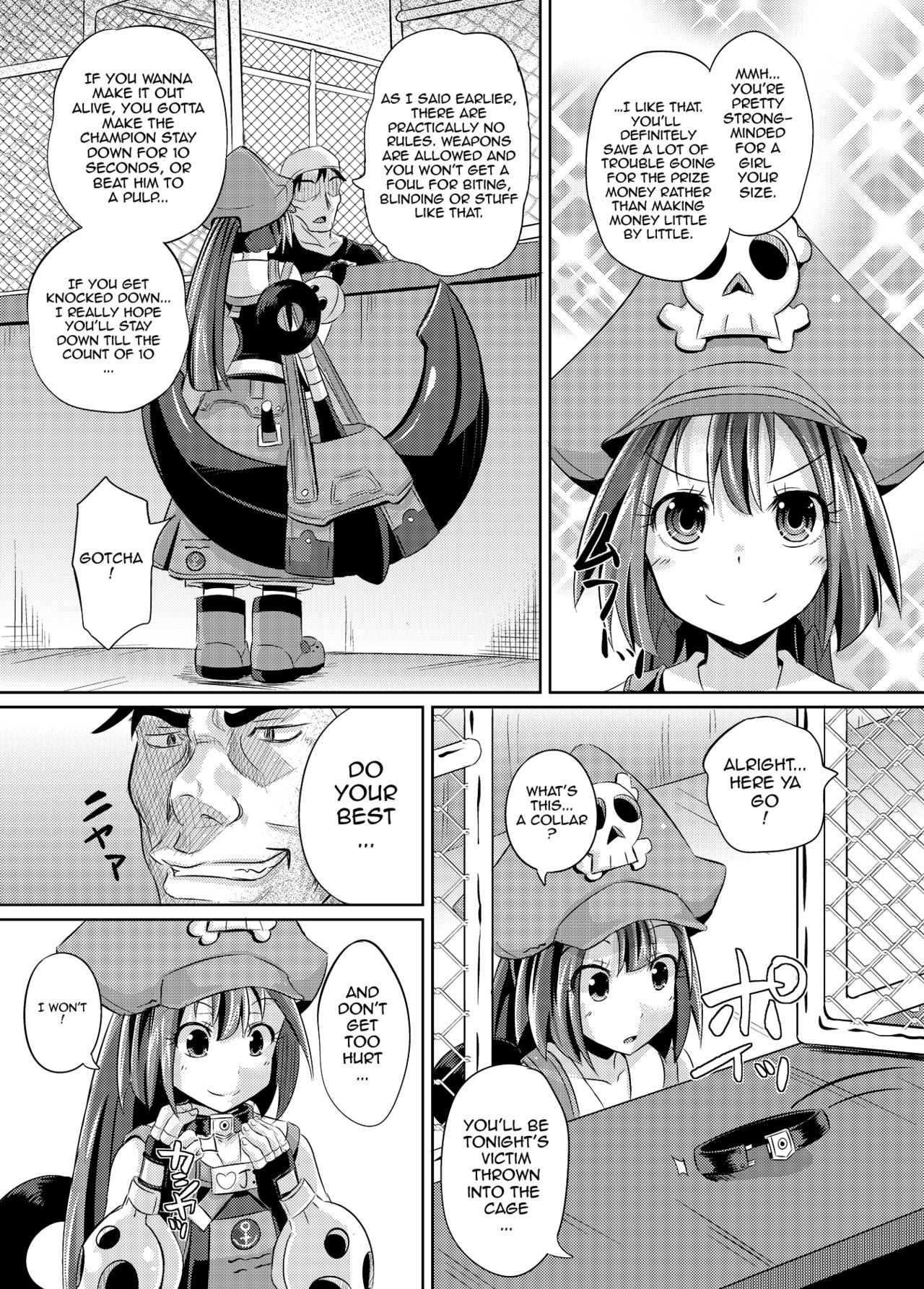 May-chan Battle Arena page 4 full