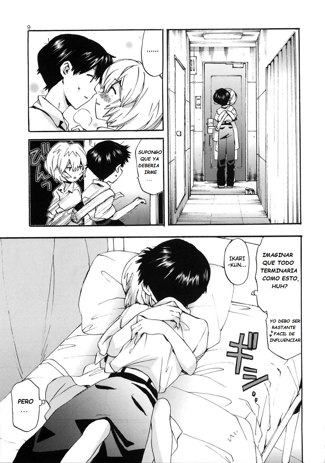 Shinji to Ayanami ga Love Love | Love Rei X Shinji page 8 full