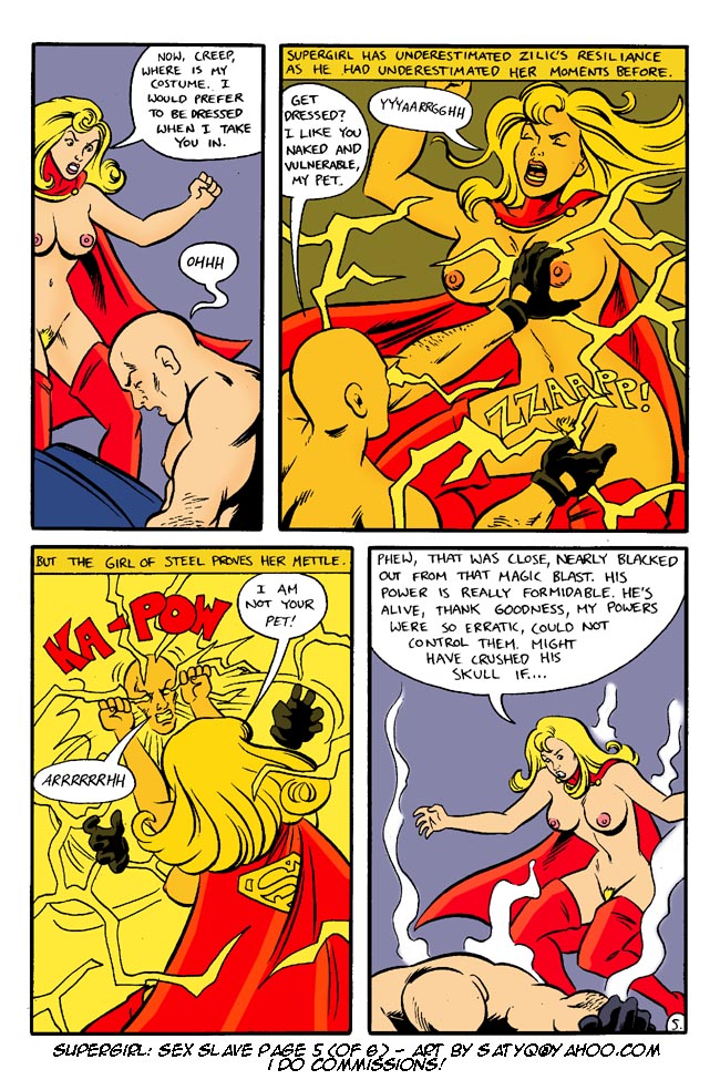Supergirl Sex Slave page 6 full