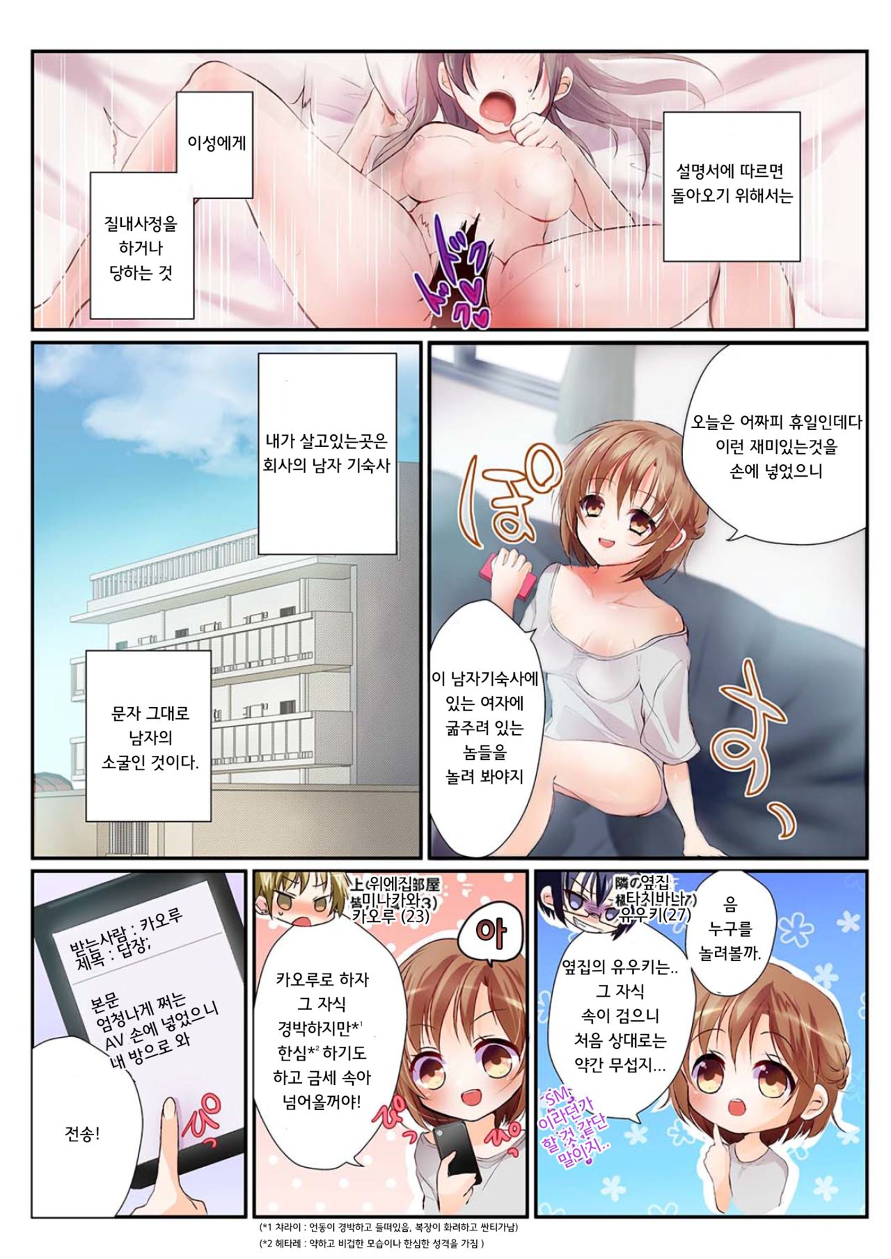 Onna no Karada de Shitai Koto! ~♂⇔♀ Kaikan Irekawari Life~ 1 | 여자의 신체로 하고 싶은 것들! ~남⇔여 쾌감 전환 라이프~ page 3 full