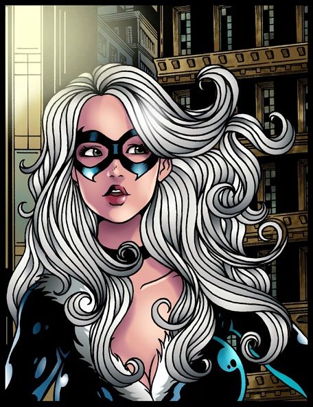 Black Cat meets Venom page 1 full