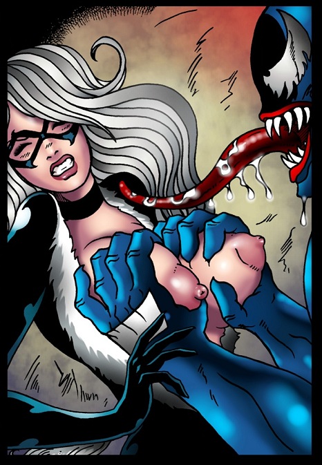 Black Cat meets Venom page 10 full