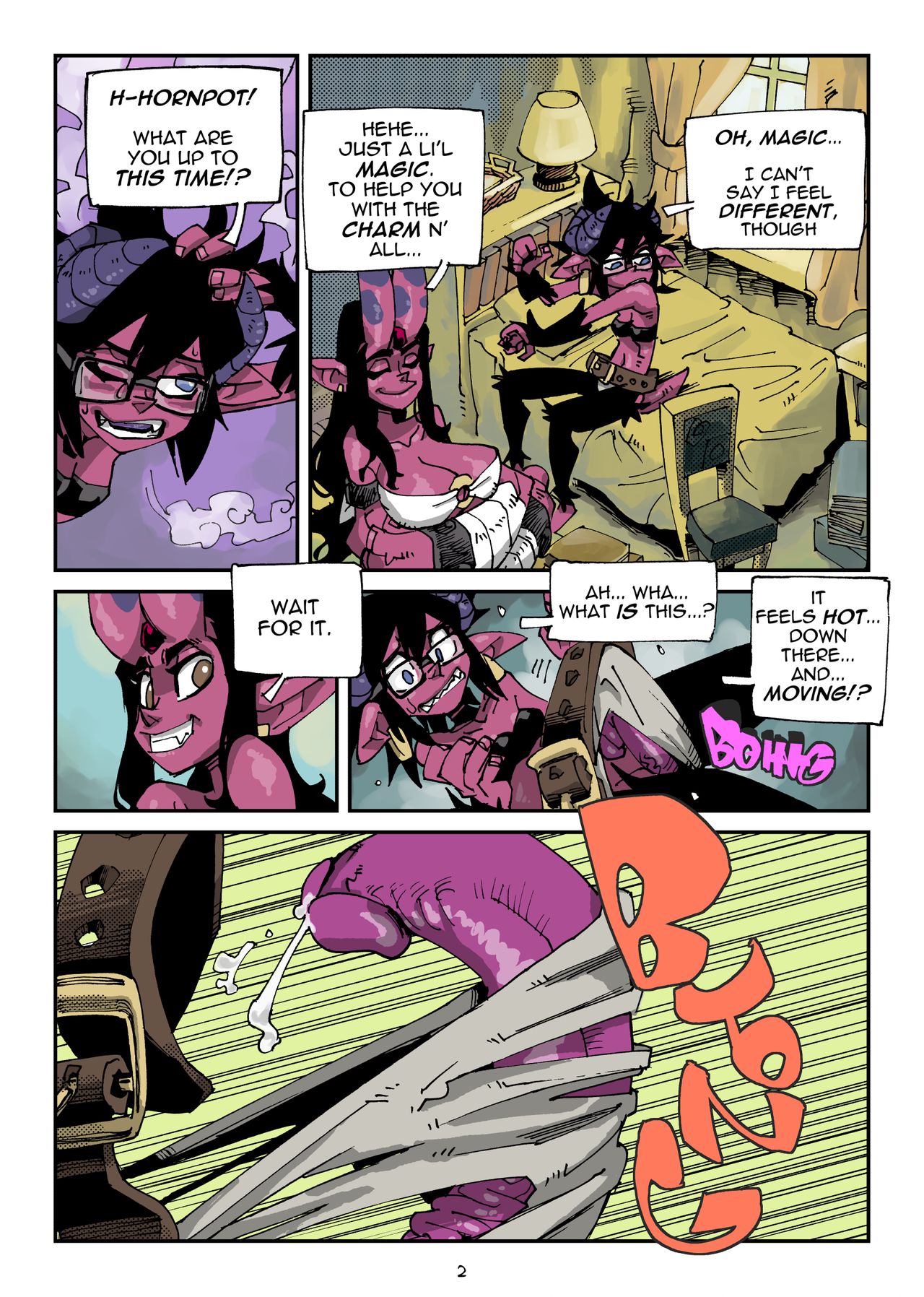 Hornpot's Charming Magic page 2 full
