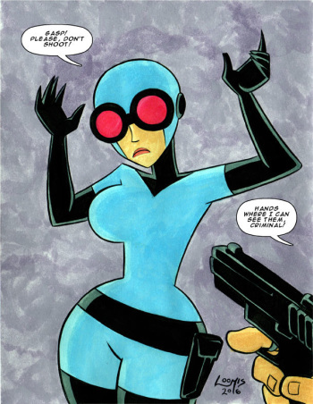 Maddie Fenton busted! cover