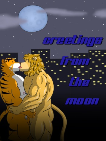 Greetings fom the moon cover