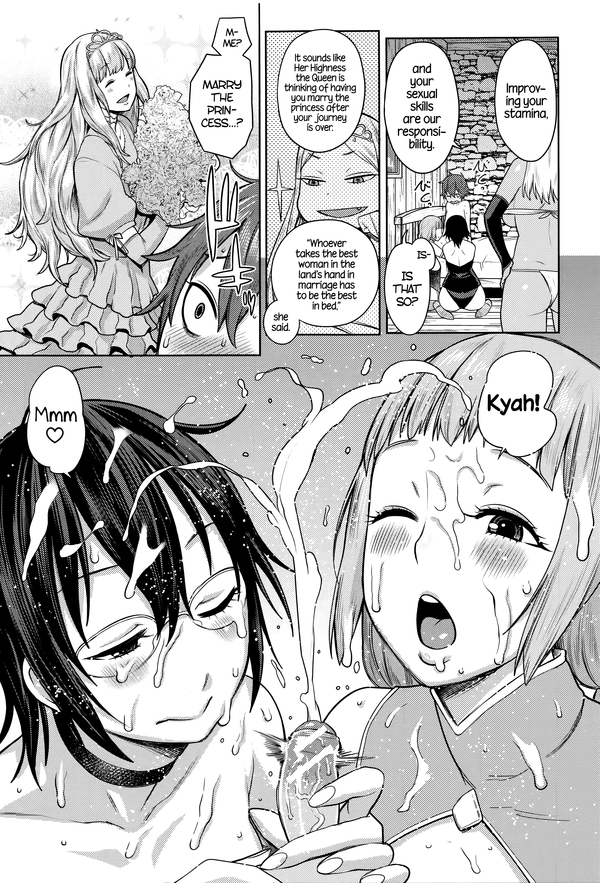 ChinTrai Quest -Shota Yuusha no Haramase Chin Douchuu- | Dick Training Quest ~Little Hero's Conception Journey~   =TLL + CW= page 9 full