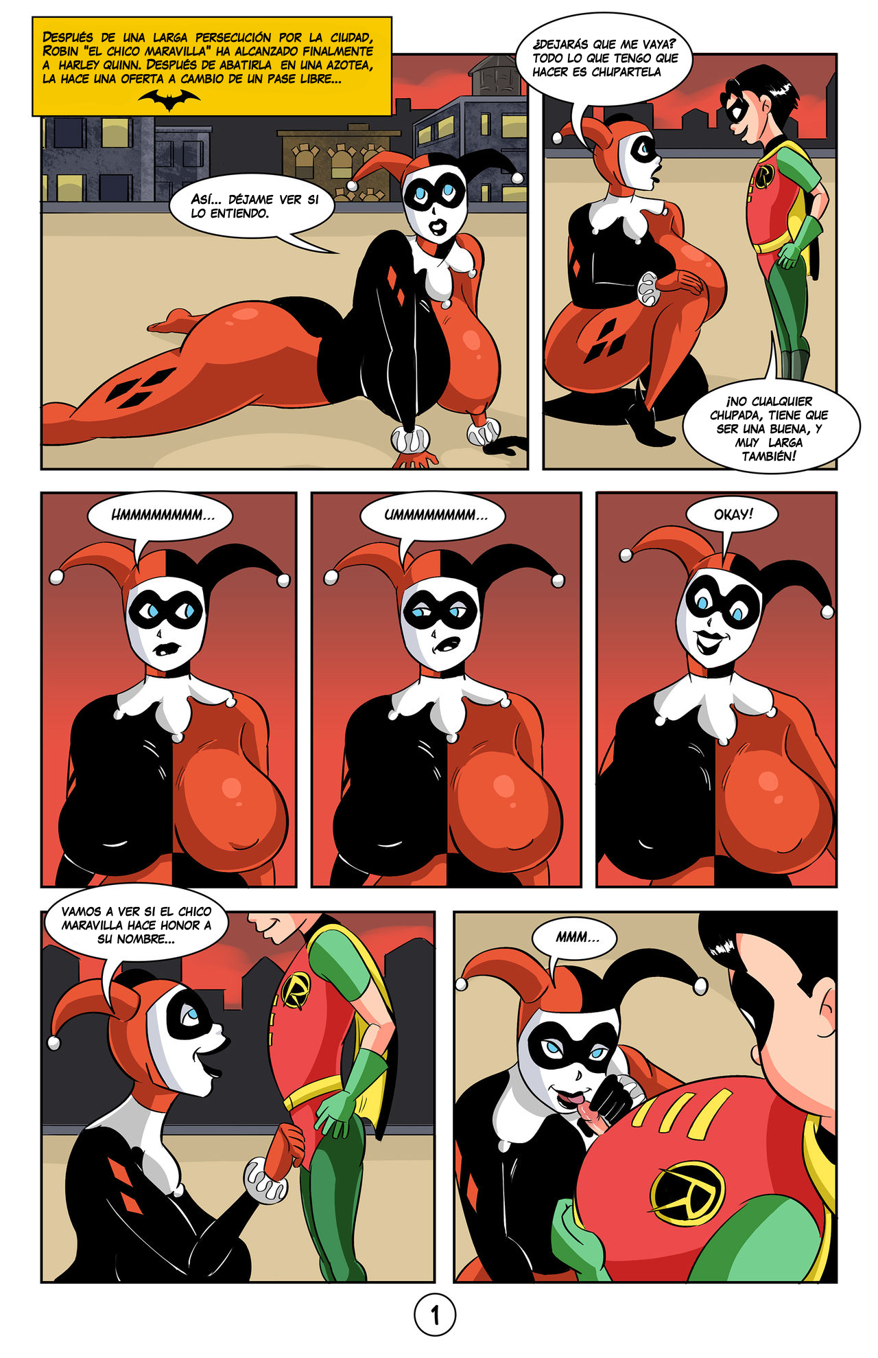 Robin’s Big Score page 1 full