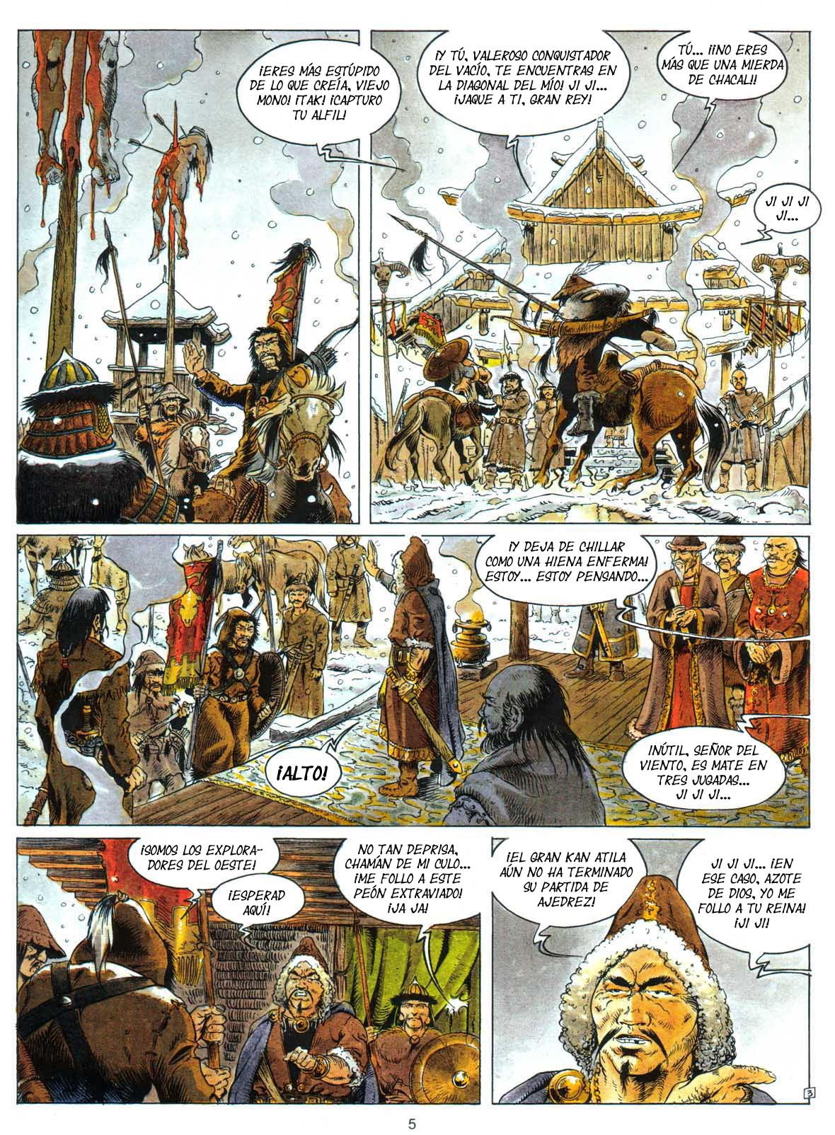Atila mon amour 02 - Las puertas de hierro page 5 full