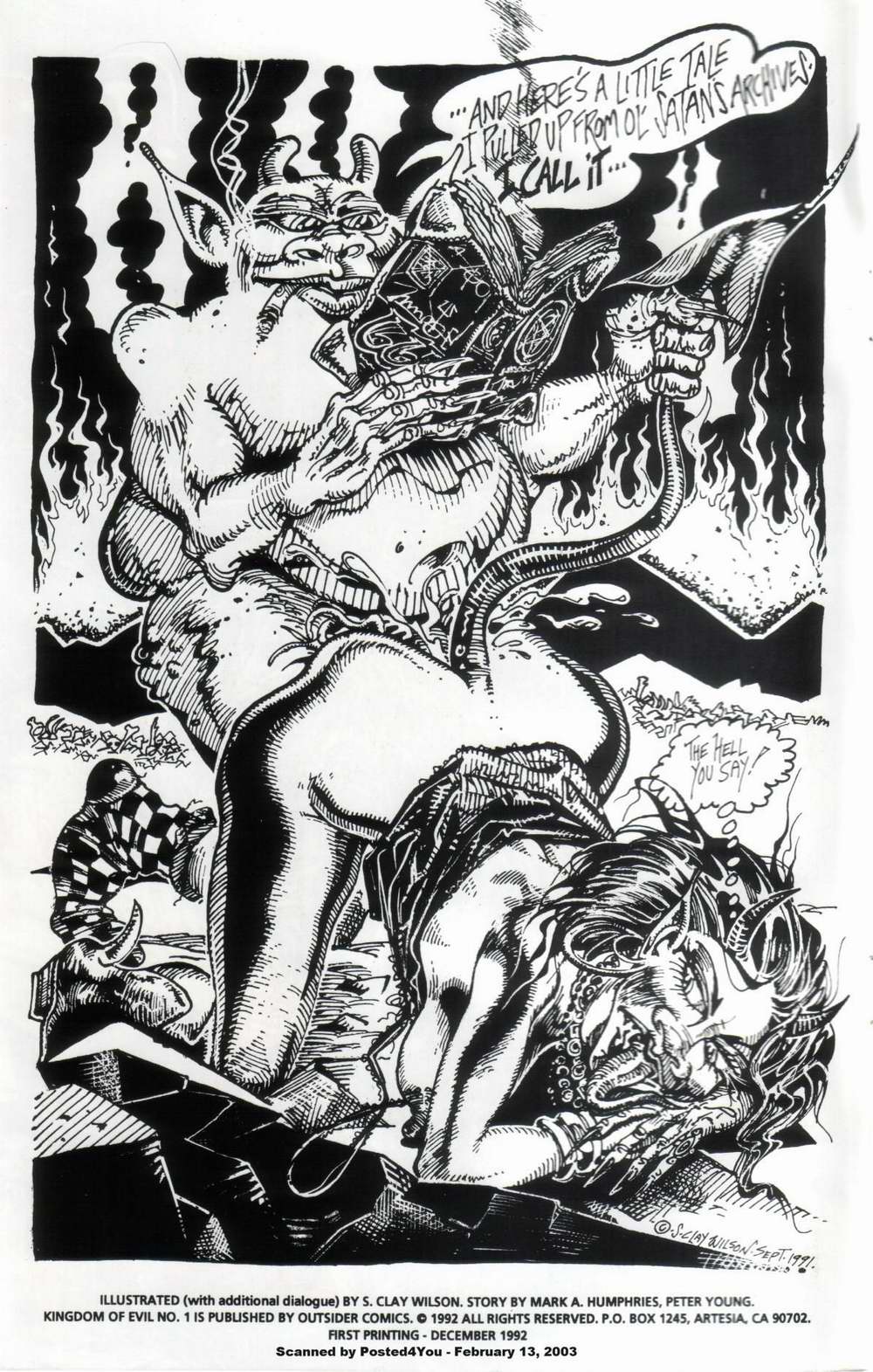 Kingdom Of Evil #1 page 2 full