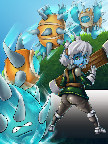 Tristana Comic Redraw cover