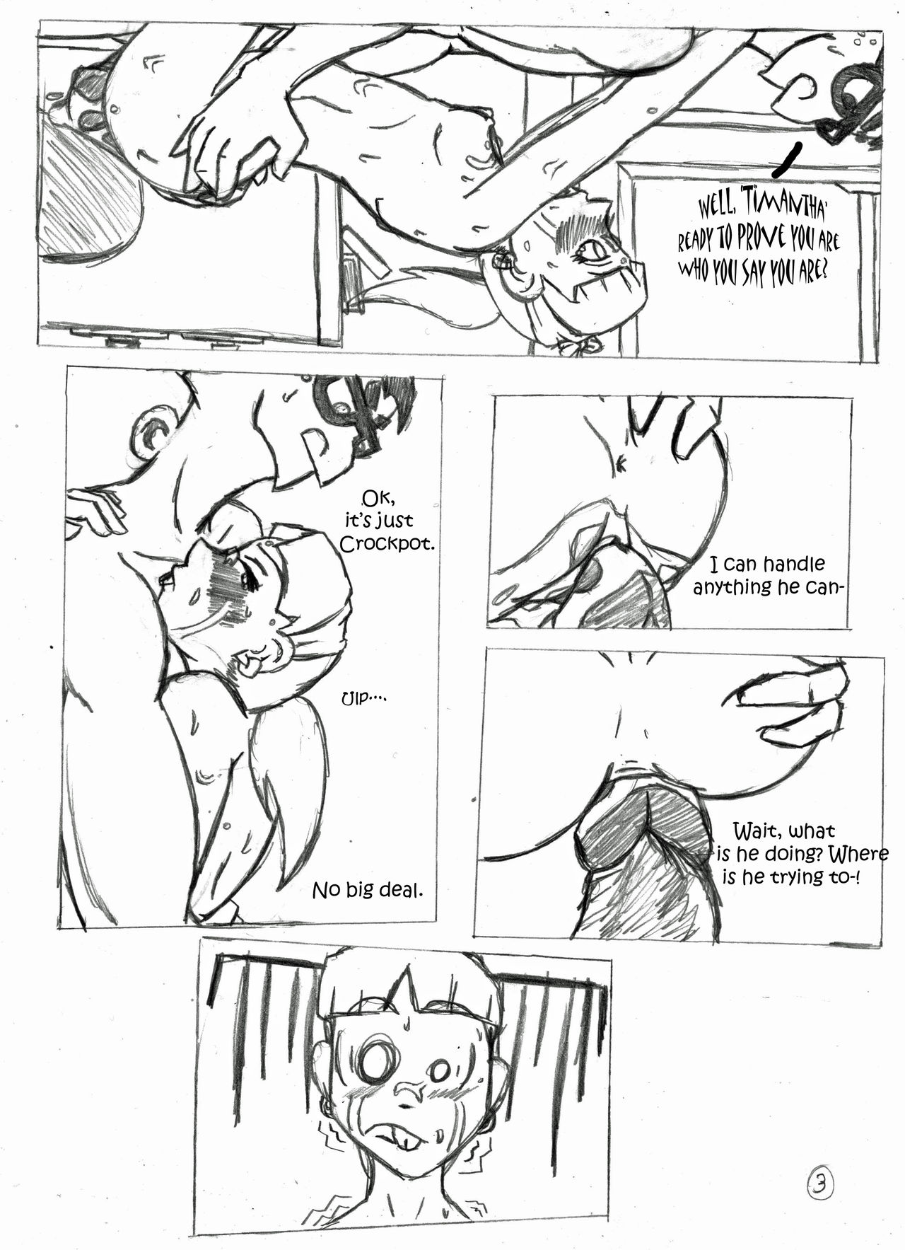 CROCFACE TIMANTHA  COMIC page 9 full