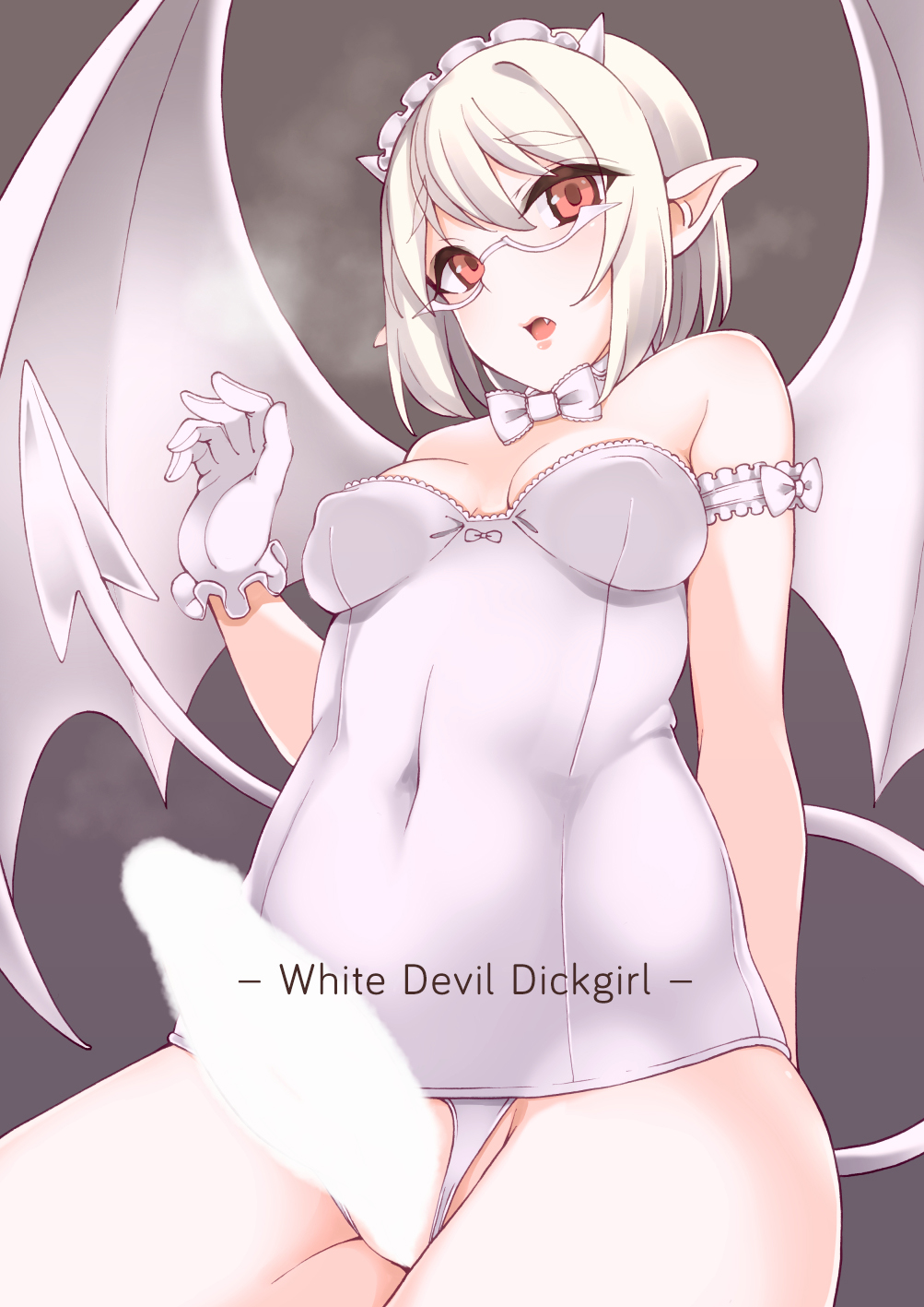 Shiro Futa Devil | White Devil Dickgirl  =SW= page 1 full