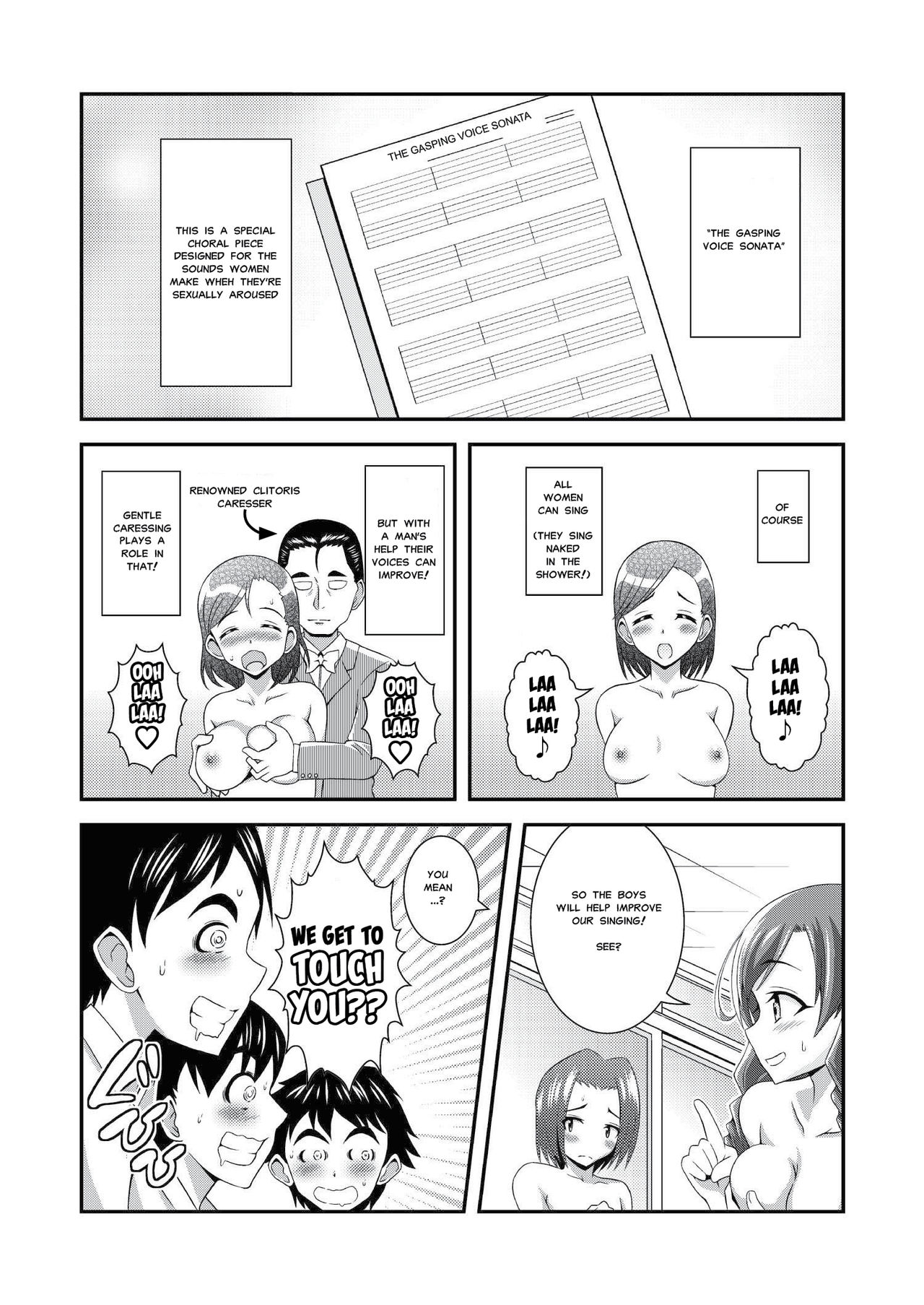 Hadaka de Gasshou Concours ~Hibike! Aegigoe no Melody~ | Naked Chorus Contest! Erotic Voice Melody! page 7 full