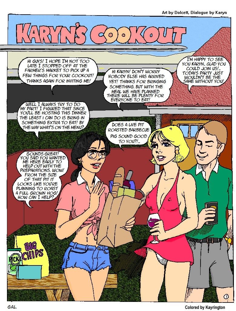 Karyn's Cookout page 1 full