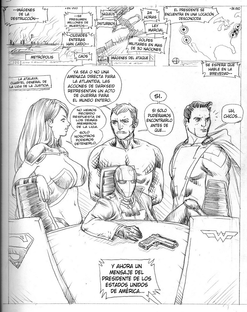 Las Perras De Darkseid 3 page 2 full