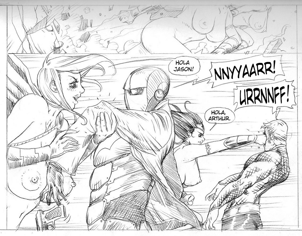 Las Perras De Darkseid 3 page 8 full