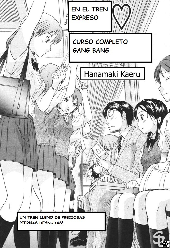 Kaisoku Man Kan Zenseki | En el tren expreso - curso completo gang bang page 1 full