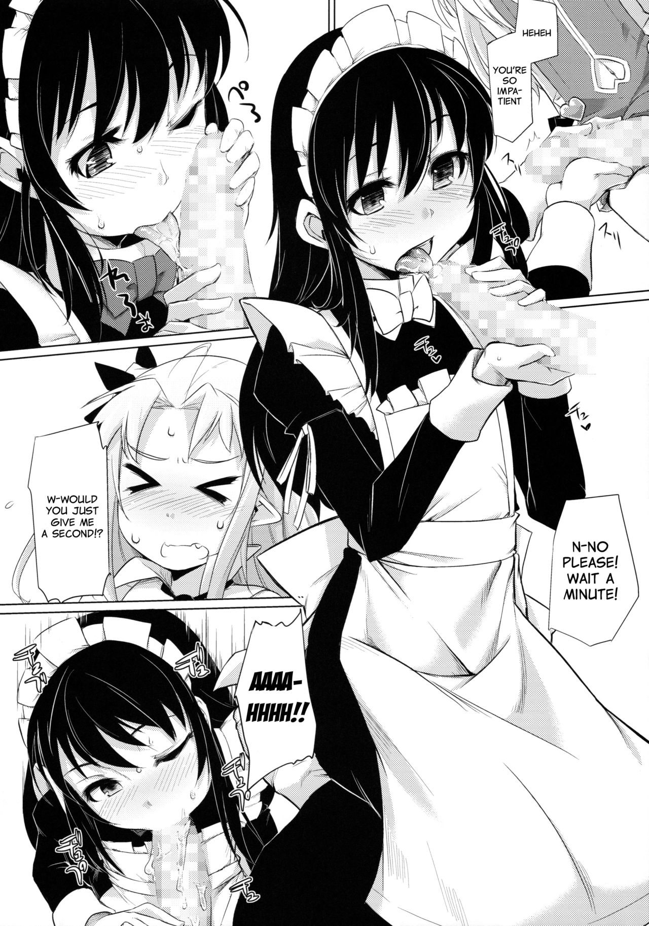 Hime-sama ni Oshiri Ijirareru Hon | The Princess Played with my Butt page 9 full
