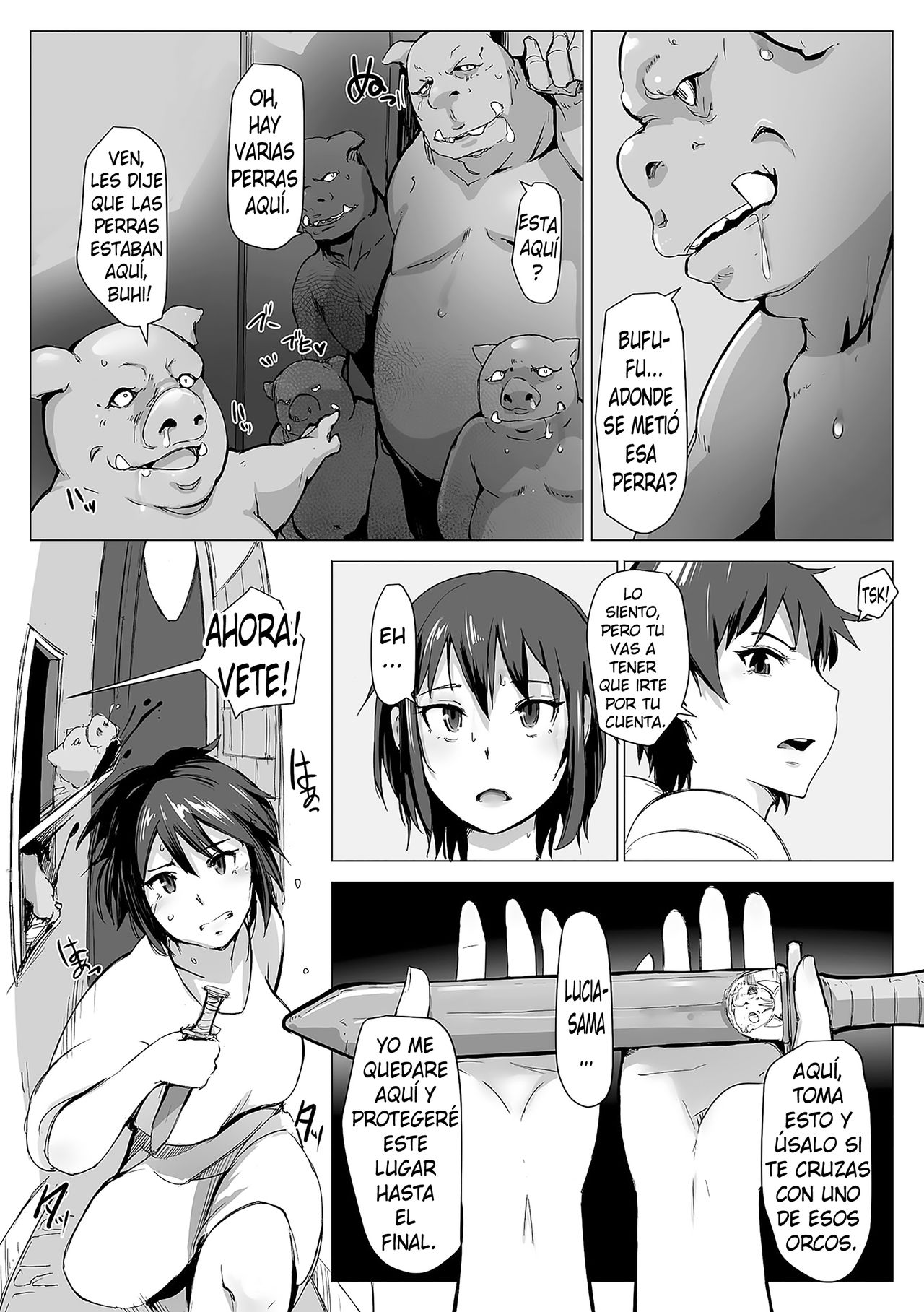Yamaneko Kishidan Monogatari Onna Kishi Irina Daisanwa page 8 full