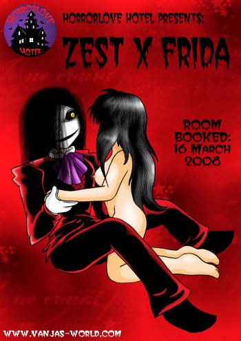 Horrorlove Hotel: Zest x Frida cover