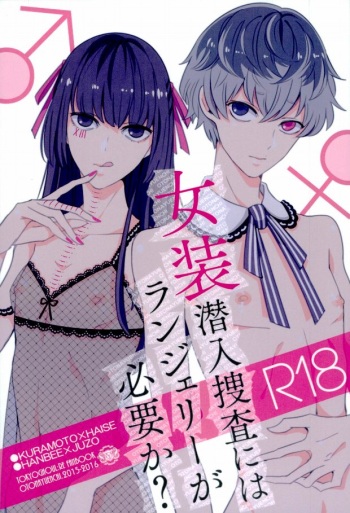 Josou Sennyuu Sousa ni wa Lingerie ga Hitsuyou ka? cover