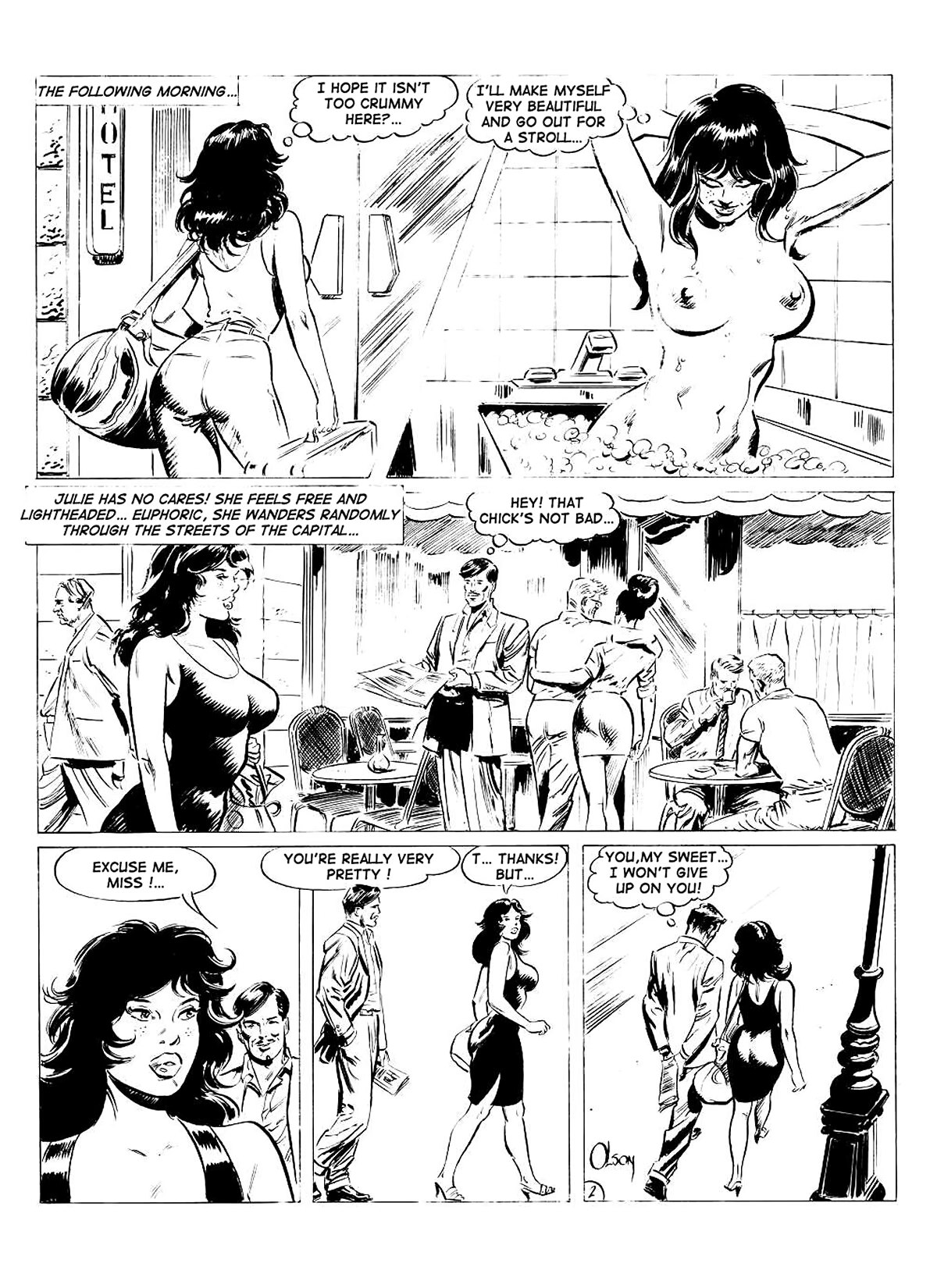 Julie, Initiation page 3 full