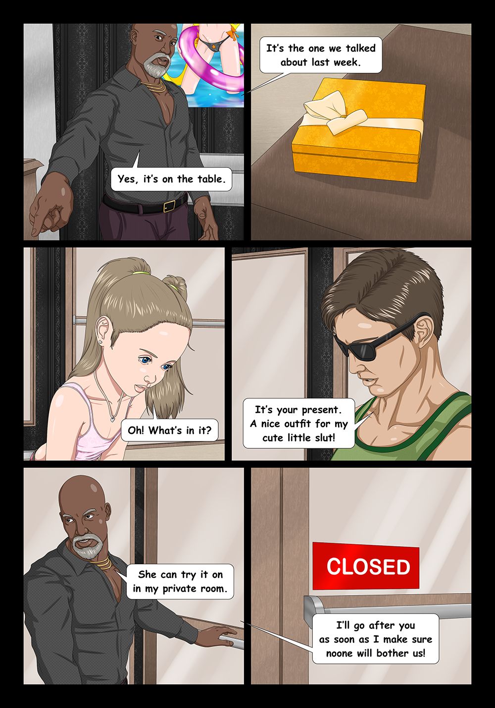 Shopping &amp; Princess Lessons page 7 full