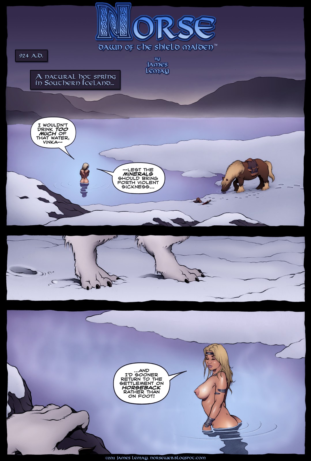 Norse ~Dawn of The Shield Maiden~ page 2 full