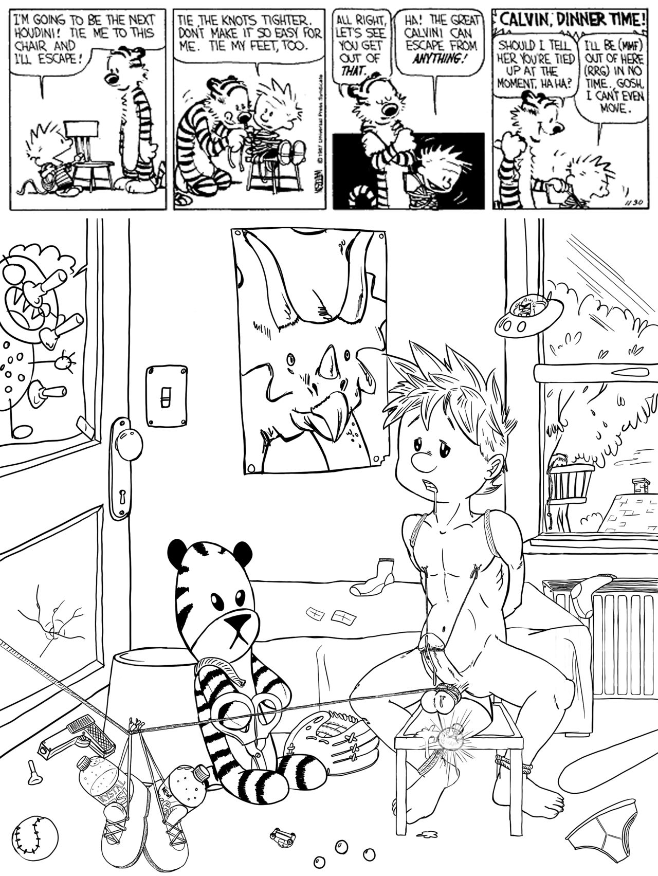 Calvin and Hobbes page 8 full