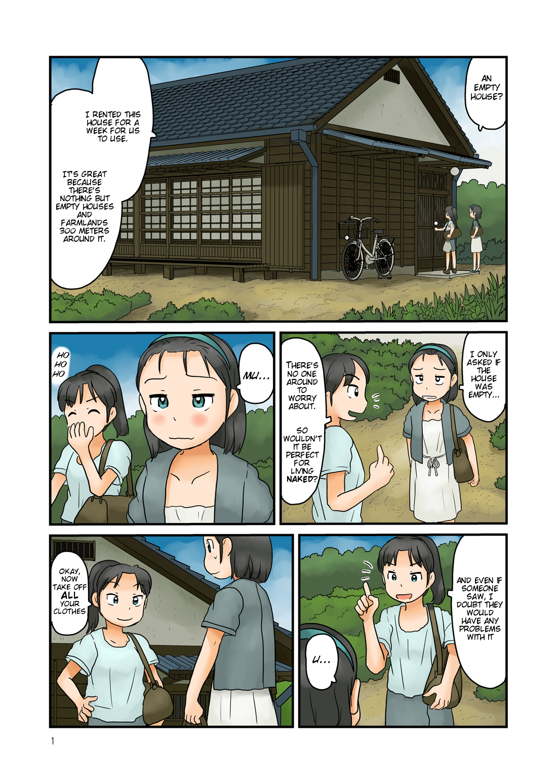 Engawa de Gorogoro Suru | Lying around on the Porch page 2 full