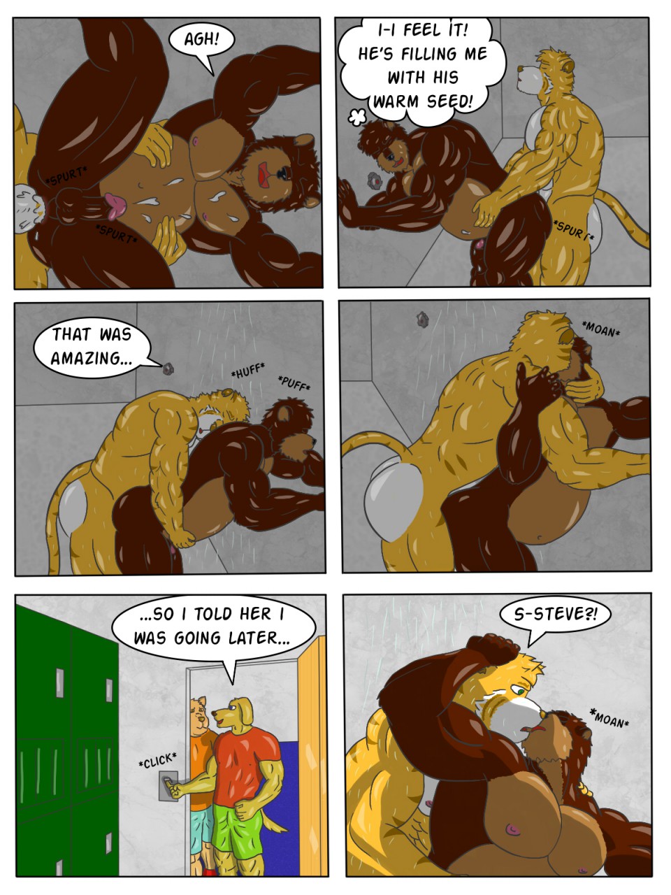 The Big Life 2 - Wet surprise page 9 full