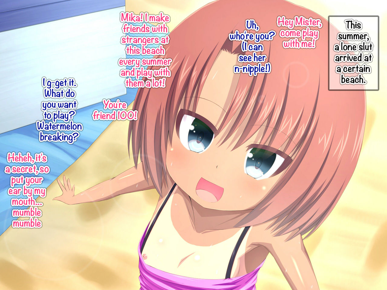 Natsuumi Lolibitch 2 | Summer Beach, Little Slut 2  =LWB= page 2 full