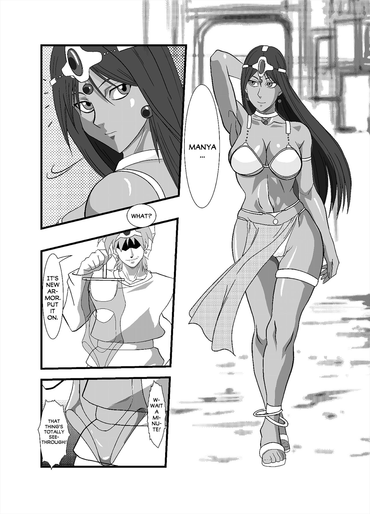 Manya to Pink no Leotard | Manya and the Pink Leotard page 4 full