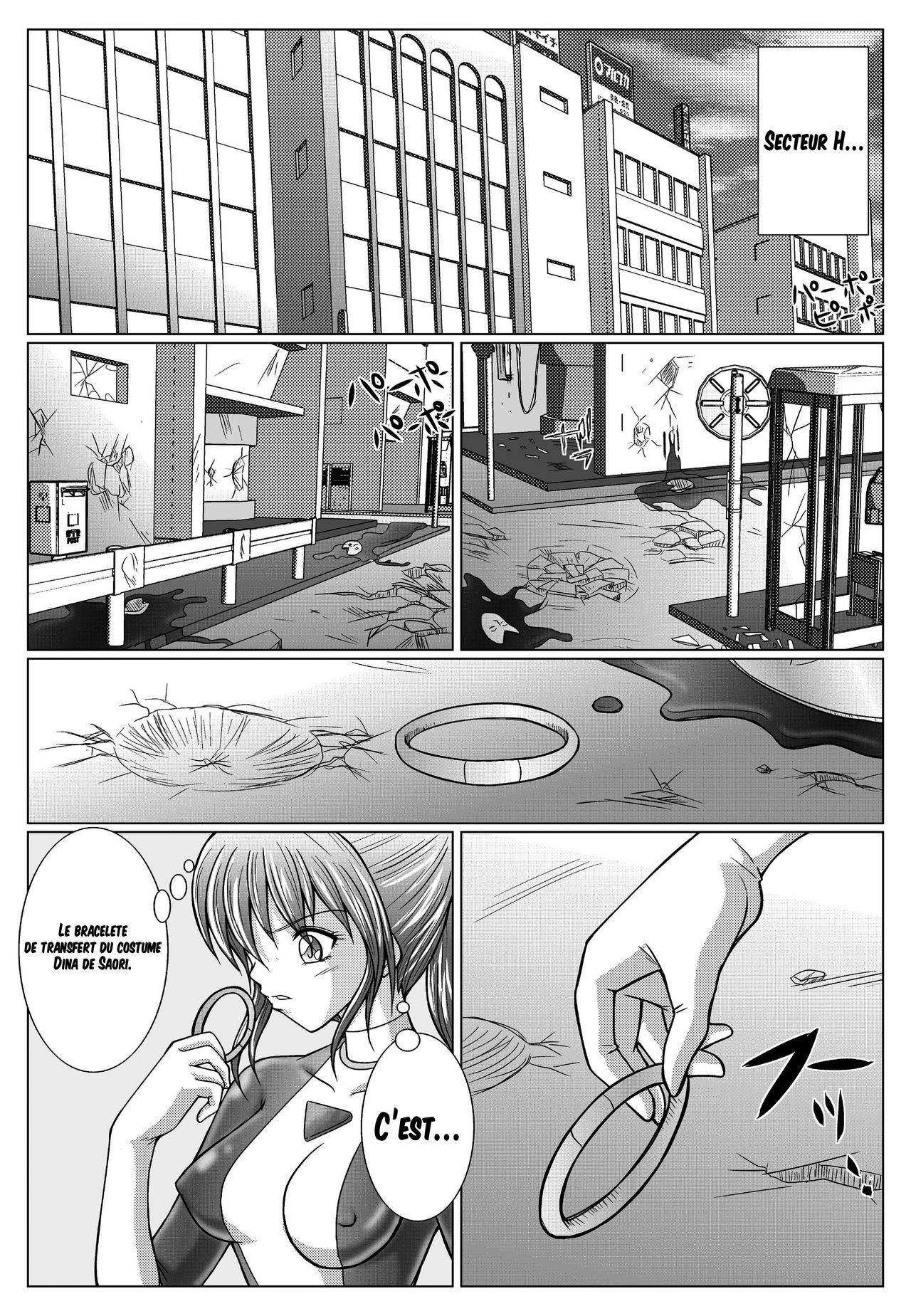 Tokubousentai Dinaranger ~Heroine Kairaku Sennou Keikaku~ Vol. 02 page 3 full