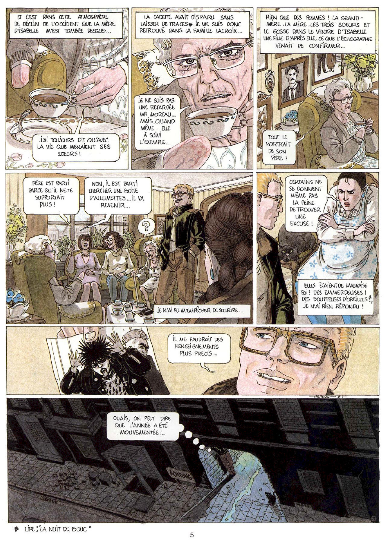 Une Aventure Fantastique de Alain Moreau - Volume 3 - L'amante religieuse page 7 full