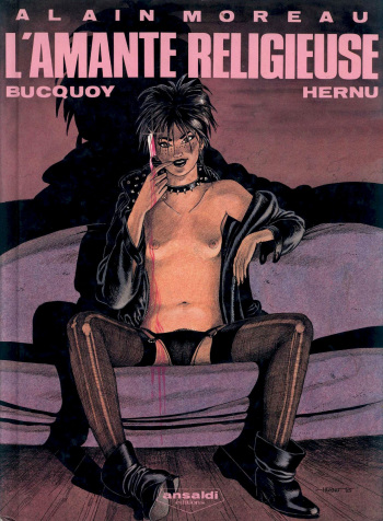 Une Aventure Fantastique de Alain Moreau - Volume 3 - L'amante religieuse cover