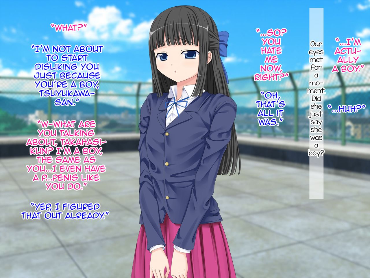 Class no Ko ni Omoikitte Kokuhaku Shitara Otokonoko Datta Ken page 6 full