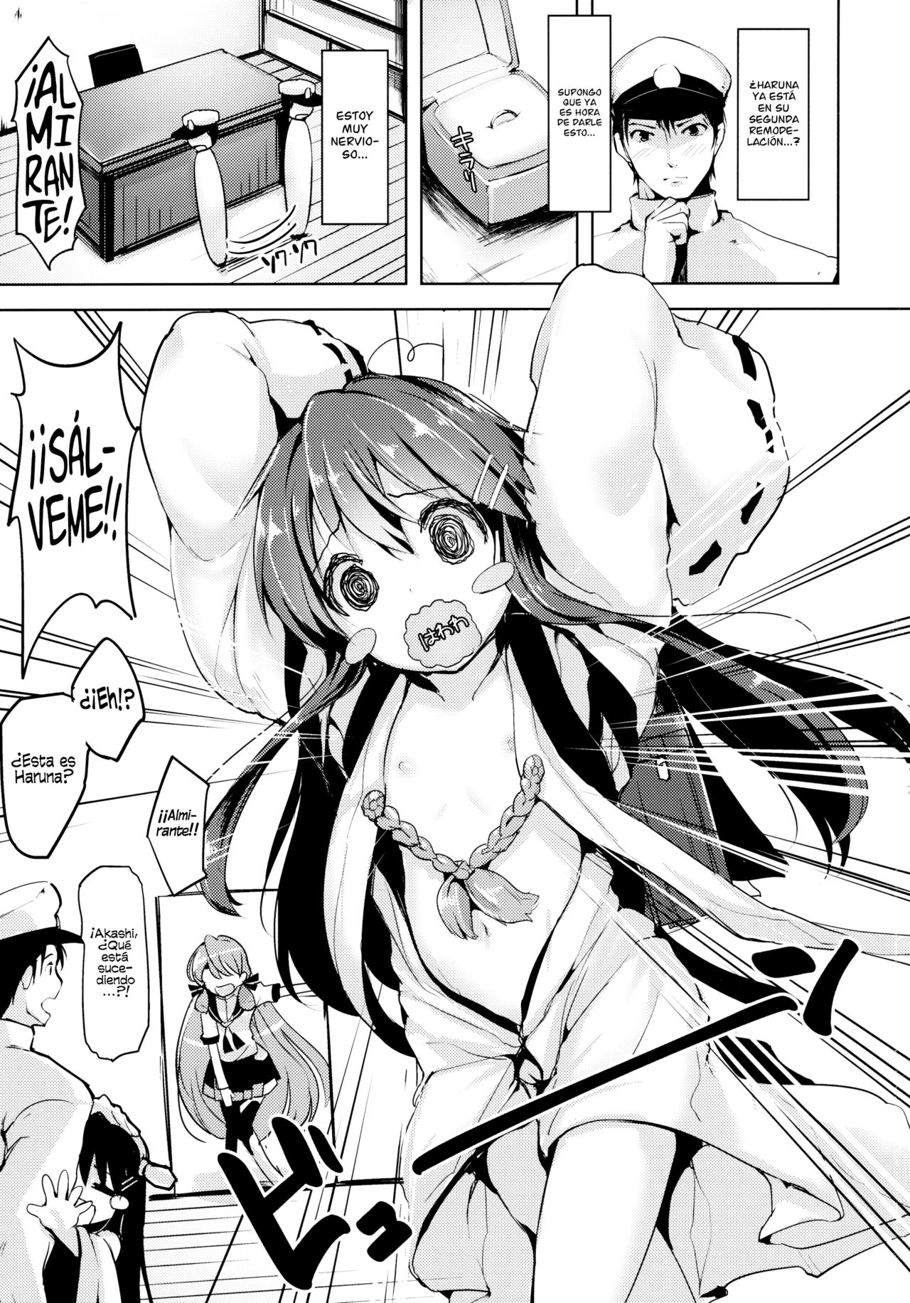 Loli Haruna ga Teitoku no Seieki de Moto ni Modoru Hon page 2 full