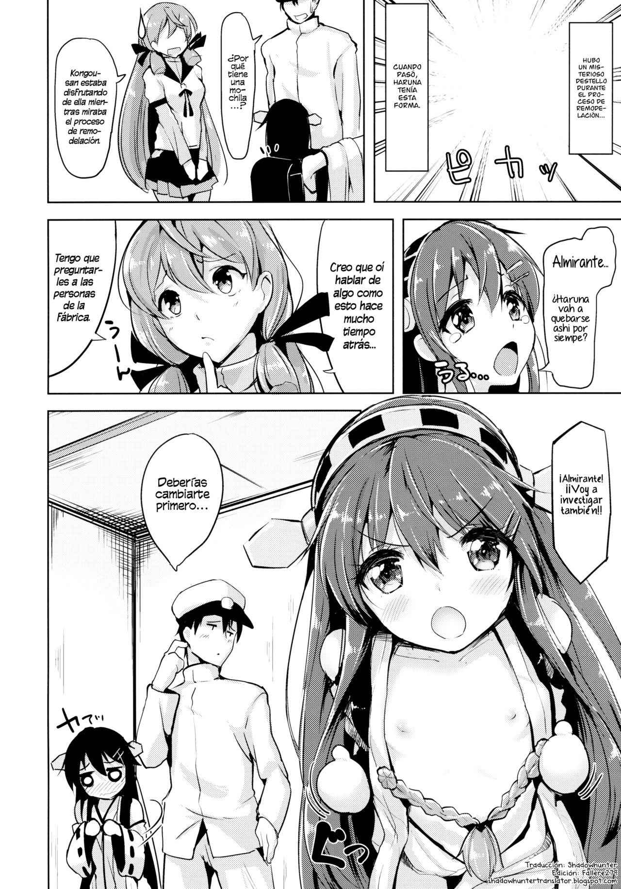 Loli Haruna ga Teitoku no Seieki de Moto ni Modoru Hon page 3 full