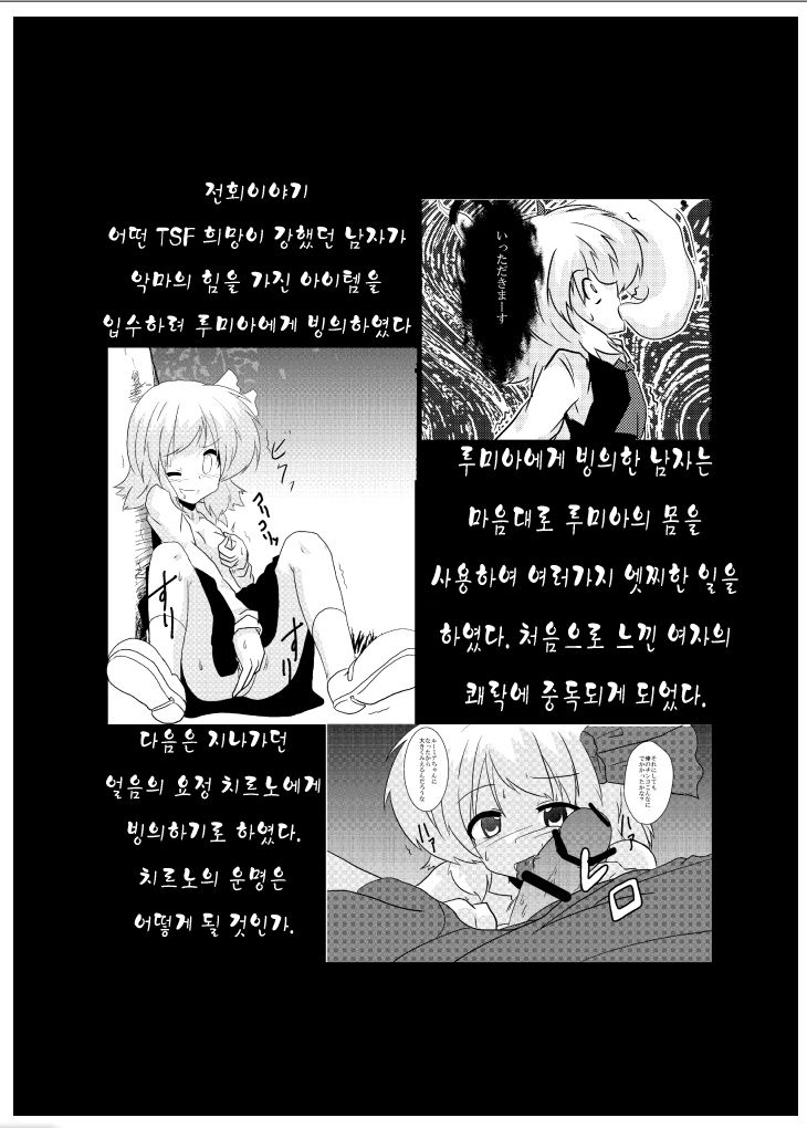 Touhou TS Monogatari ~Cirno hen~ page 2 full